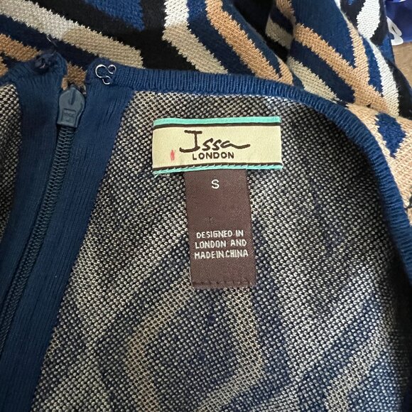 ISSA LONDON Fit & Flare Knit Dress S - Picture 7 of 7